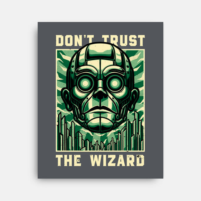 The Wizard Lies-None-Stretched-Canvas-Studio Mootant