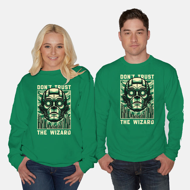 The Wizard Lies-Unisex-Crew Neck-Sweatshirt-Studio Mootant