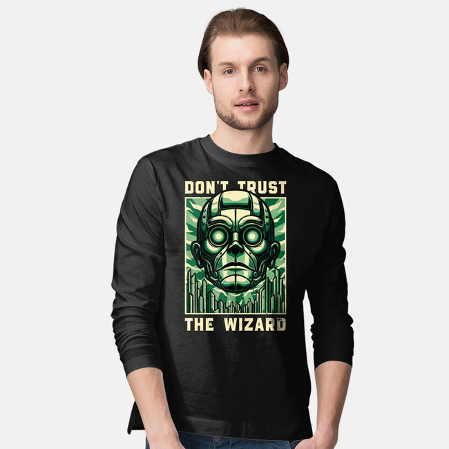 The Wizard Lies-Mens-Long Sleeved-Tee-Studio Mootant