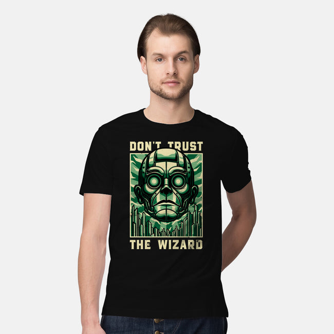 The Wizard Lies-Mens-Premium-Tee-Studio Mootant