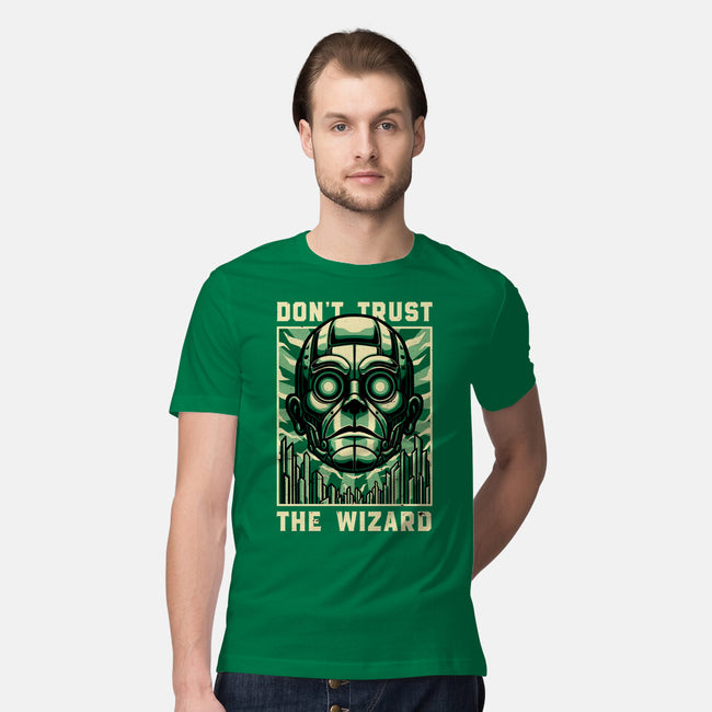 The Wizard Lies-Mens-Premium-Tee-Studio Mootant