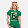 The Wizard Lies-Womens-Fitted-Tee-Studio Mootant