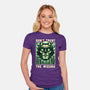The Wizard Lies-Womens-Fitted-Tee-Studio Mootant