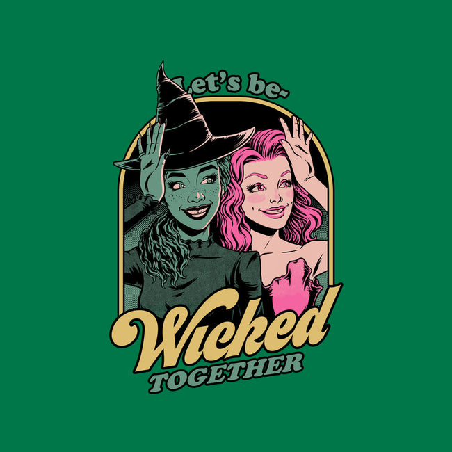 Green Pink Witches-Womens-Basic-Tee-Studio Mootant