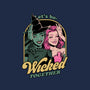 Green Pink Witches-Womens-Basic-Tee-Studio Mootant