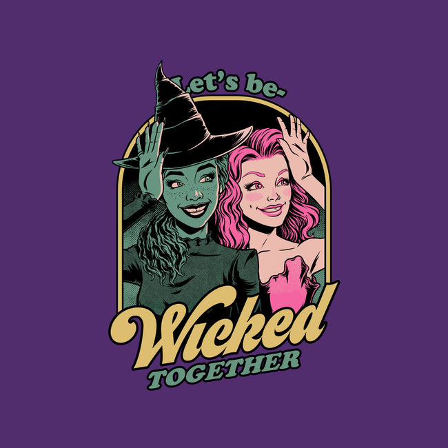 Green Pink Witches-Womens-Off Shoulder-Sweatshirt-Studio Mootant