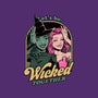 Green Pink Witches-Womens-Off Shoulder-Sweatshirt-Studio Mootant