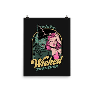 Green Pink Witches