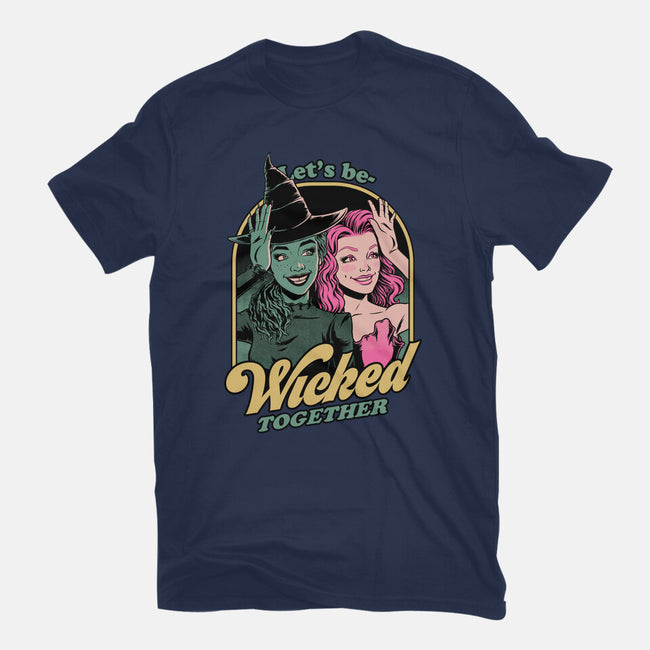 Green Pink Witches-Unisex-Basic-Tee-Studio Mootant