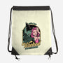 Green Pink Witches-None-Drawstring-Bag-Studio Mootant