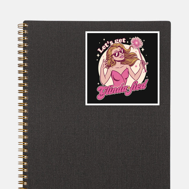 Glamour Pink Witch-None-Glossy-Sticker-Studio Mootant