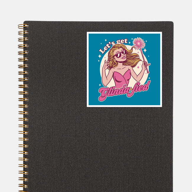 Glamour Pink Witch-None-Glossy-Sticker-Studio Mootant