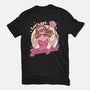 Glamour Pink Witch-Womens-Basic-Tee-Studio Mootant