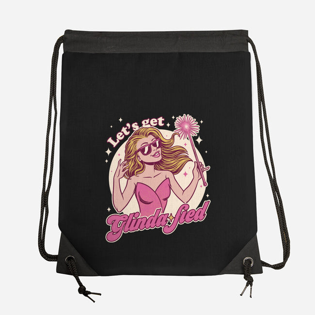 Glamour Pink Witch-None-Drawstring-Bag-Studio Mootant