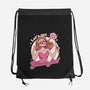 Glamour Pink Witch-None-Drawstring-Bag-Studio Mootant