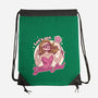 Glamour Pink Witch-None-Drawstring-Bag-Studio Mootant