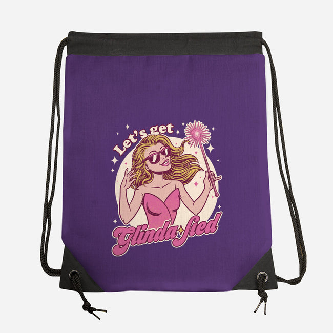 Glamour Pink Witch-None-Drawstring-Bag-Studio Mootant