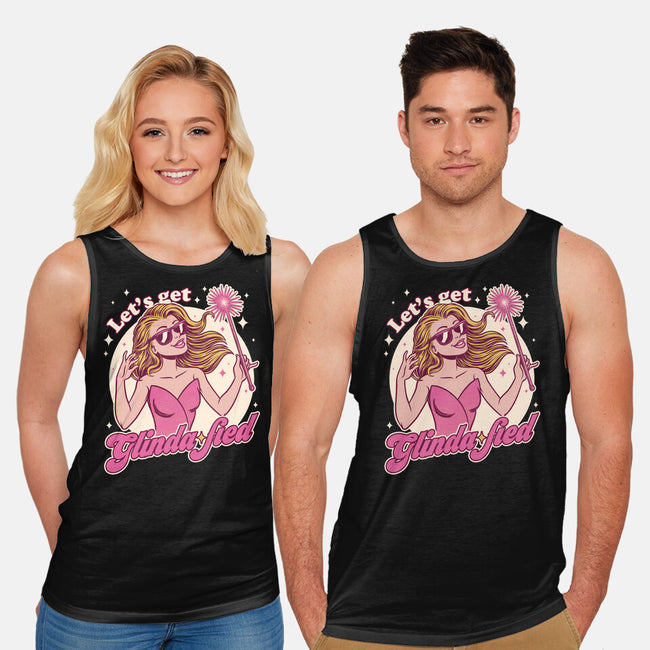 Glamour Pink Witch-Unisex-Basic-Tank-Studio Mootant