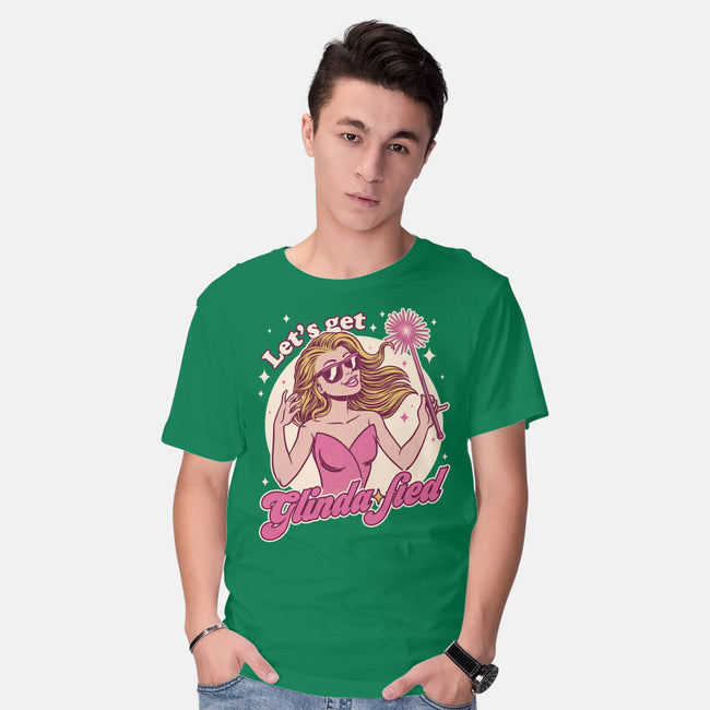 Glamour Pink Witch-Mens-Basic-Tee-Studio Mootant