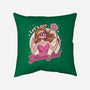 Glamour Pink Witch-None-Removable Cover w Insert-Throw Pillow-Studio Mootant