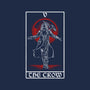 The Crow Tarot Card-Womens-Fitted-Tee-naomori