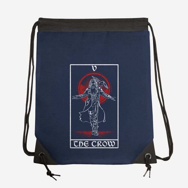 The Crow Tarot Card-None-Drawstring-Bag-naomori