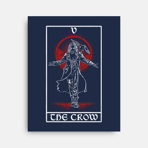 The Crow Tarot Card-None-Stretched-Canvas-naomori