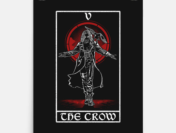 The Crow Tarot Card