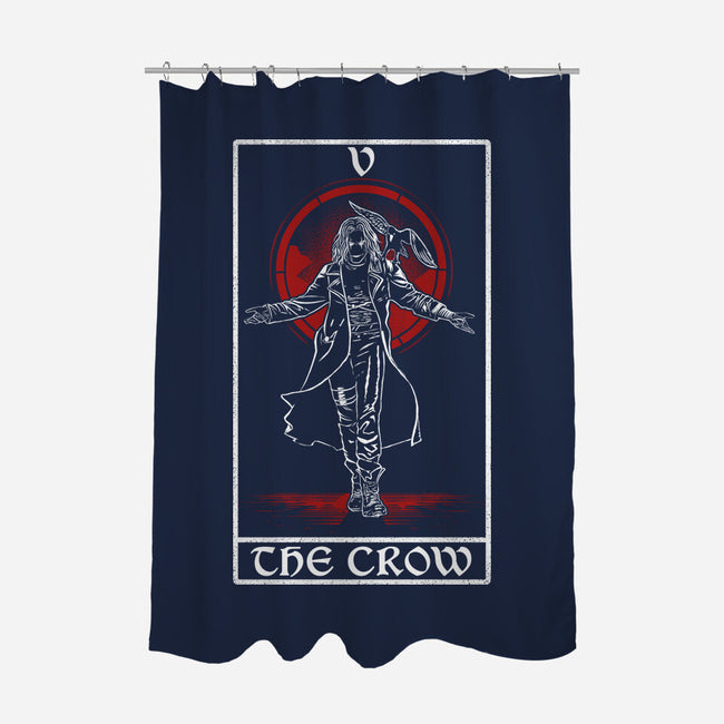 The Crow Tarot Card-None-Polyester-Shower Curtain-naomori