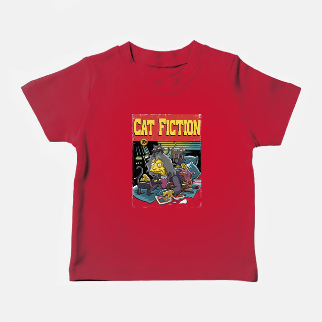 Cat Fiction-Baby-Basic-Tee-zascanauta