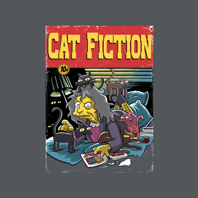 Cat Fiction-Womens-V-Neck-Tee-zascanauta