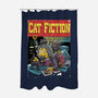 Cat Fiction-None-Polyester-Shower Curtain-zascanauta