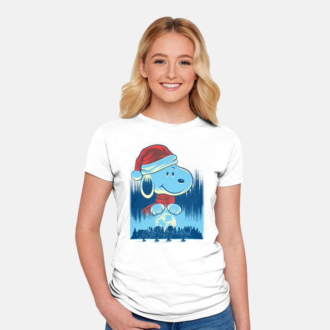 Winter Season Is Here-Womens-Fitted-Tee-rmatix