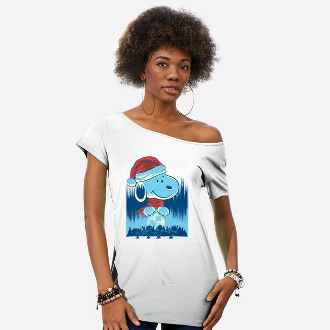 Winter Season Is Here-Womens-Off Shoulder-Tee-rmatix