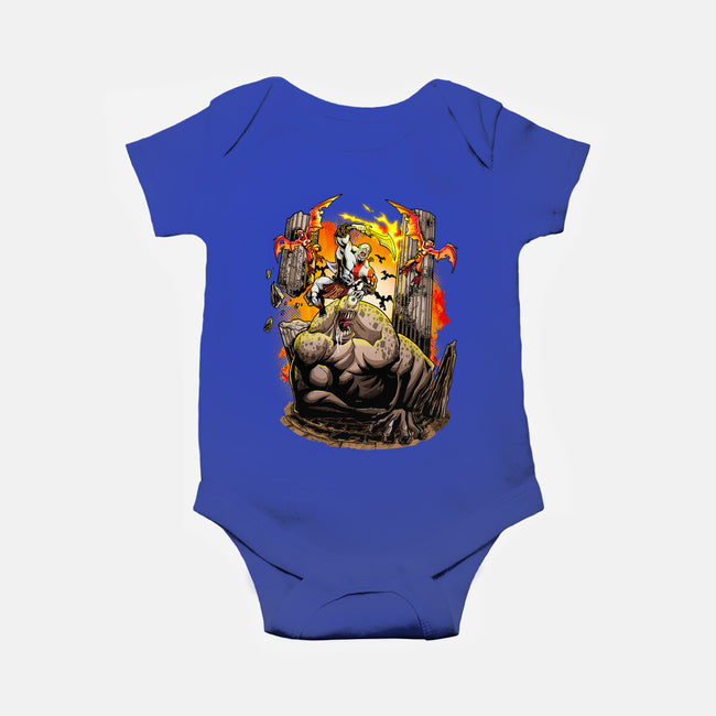 God Kratos-Baby-Basic-Onesie-Diego Oliver