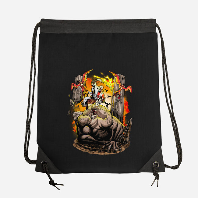 God Kratos-None-Drawstring-Bag-Diego Oliver