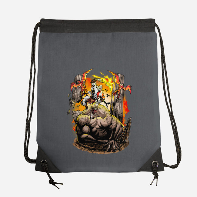 God Kratos-None-Drawstring-Bag-Diego Oliver