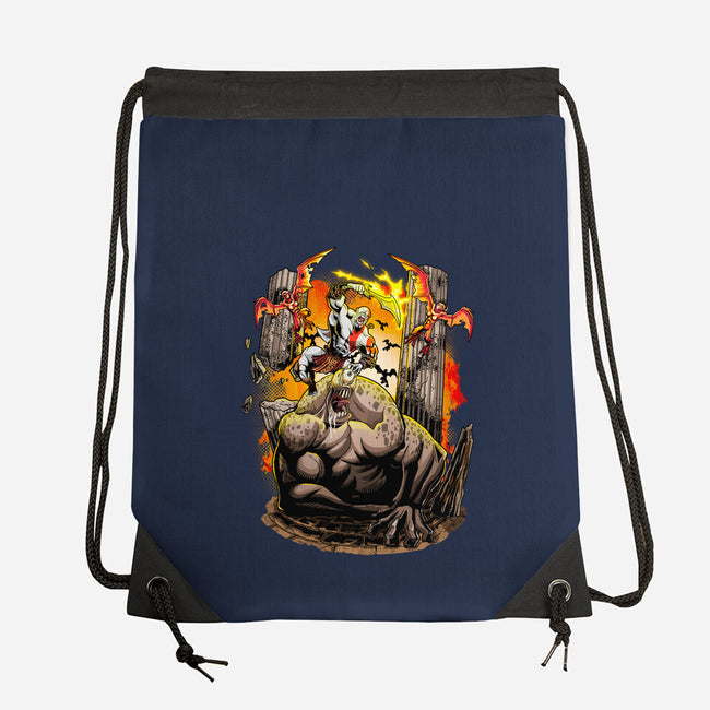 God Kratos-None-Drawstring-Bag-Diego Oliver