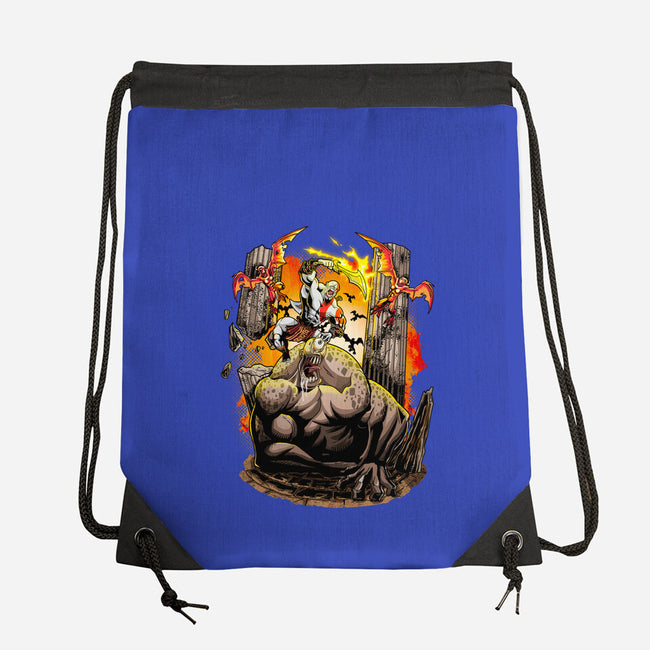 God Kratos-None-Drawstring-Bag-Diego Oliver