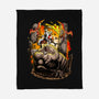 God Kratos-None-Fleece-Blanket-Diego Oliver