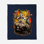 God Kratos-None-Fleece-Blanket-Diego Oliver