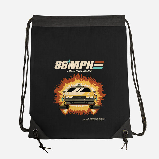 A Real Time Machine-None-Drawstring-Bag-retrodivision