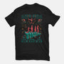 Space Cowboy Xmas-Womens-Fitted-Tee-marsdkart