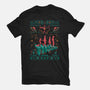 Space Cowboy Xmas-Mens-Basic-Tee-marsdkart