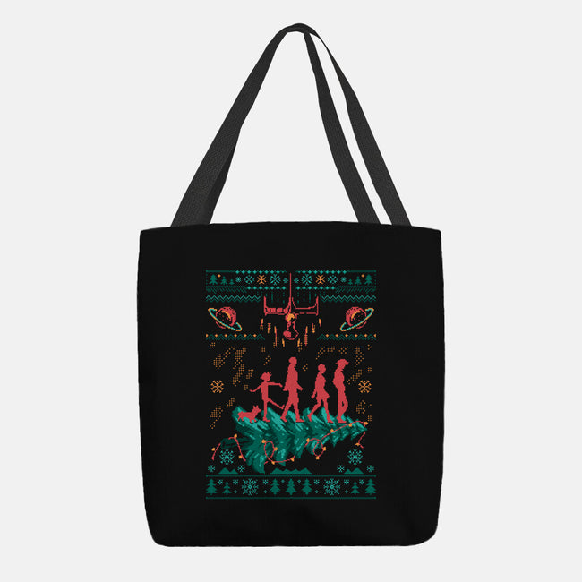 Space Cowboy Xmas-None-Basic Tote-Bag-marsdkart