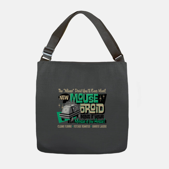 Mouse Droid-None-Adjustable Tote-Bag-Wheels