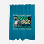 Mouse Droid-None-Polyester-Shower Curtain-Wheels