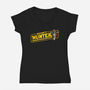 The Hunter Is Back-Womens-V-Neck-Tee-arace