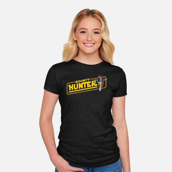 The Hunter Is Back-Womens-Fitted-Tee-arace