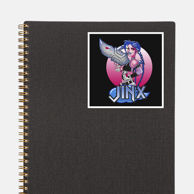 Jinx Cute-None-Glossy-Sticker-Samuel